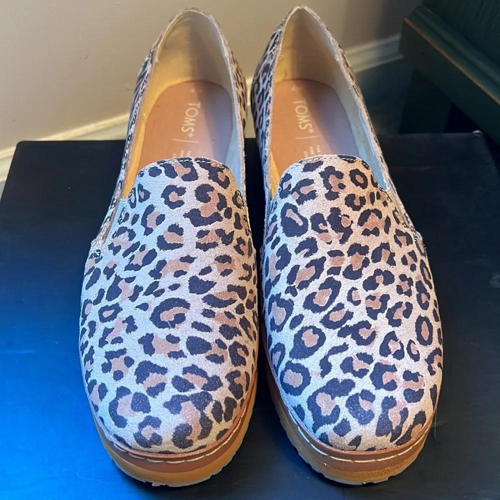 TOMS Desert Cheetah Platform Shoes - Picture 2 of 5